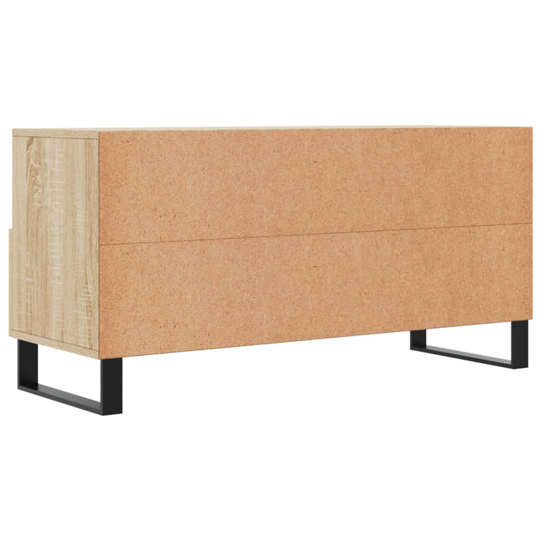 Tv-meubel 102x36x50 cm bewerkt hout sonoma eikenkleurig MeubelReus