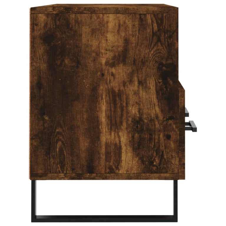 Tv-meubel 102x36x50 cm bewerkt hout gerookt eikenkleurig MeubelReus