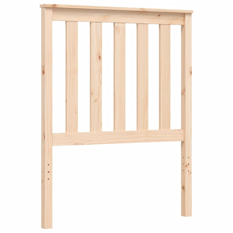 Bedframe met hoofdbord massief hout 2FT6 Small Single