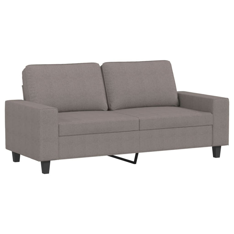2-delige Loungeset stof taupe