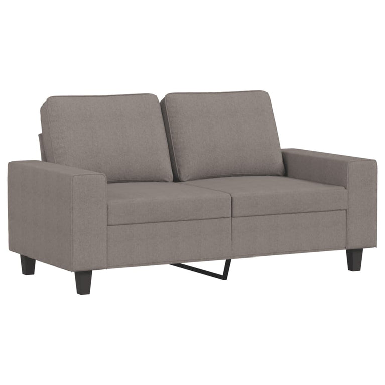 2-delige Loungeset stof taupe