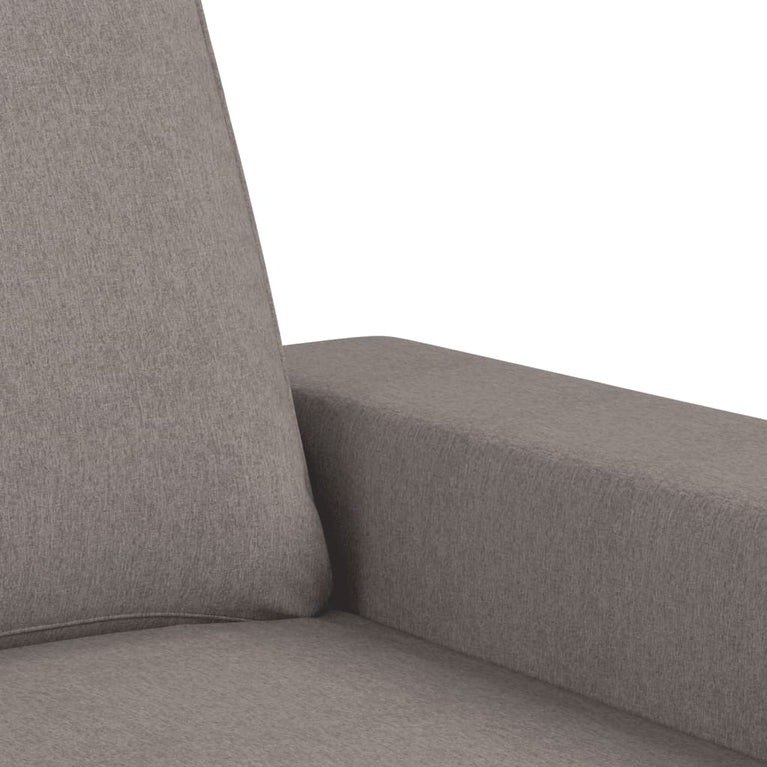 2-delige Loungeset stof taupe