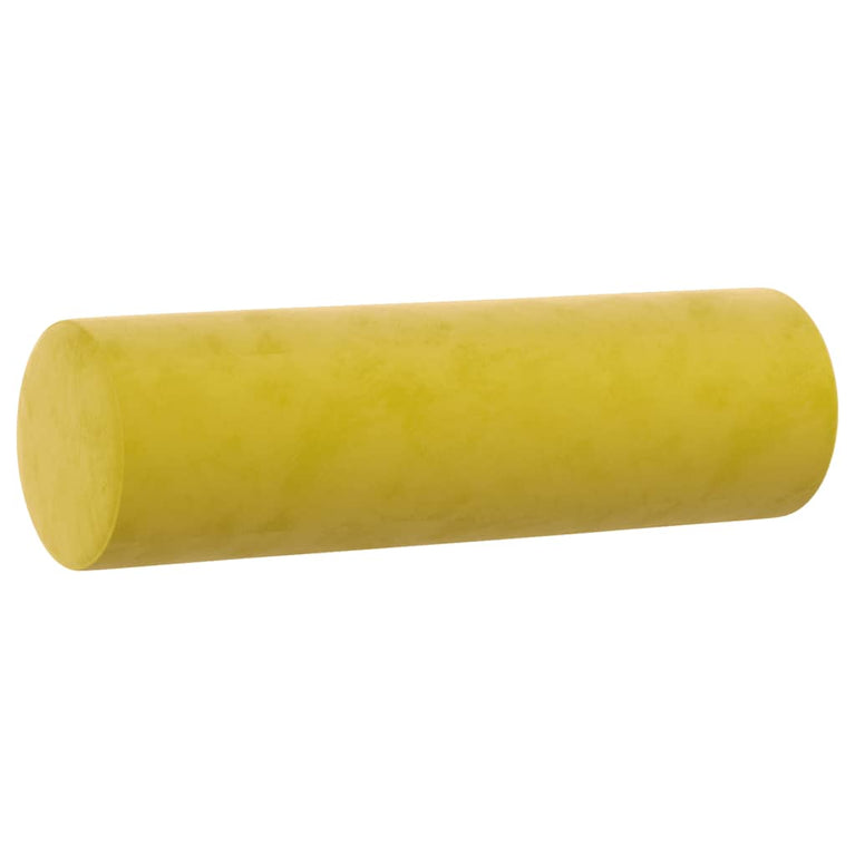 2-delige Loungeset met kussens fluweel geel
