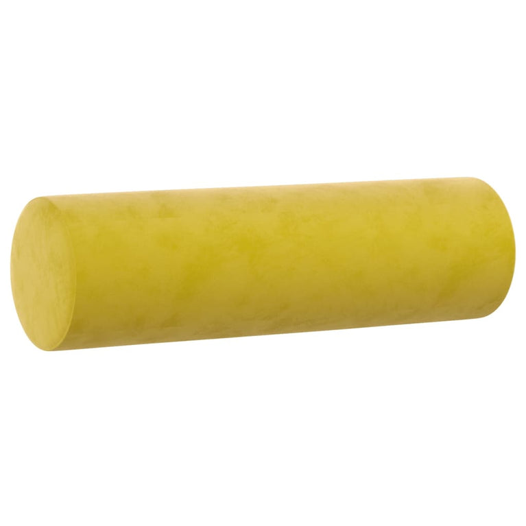 2-delige Loungeset met kussens fluweel geel
