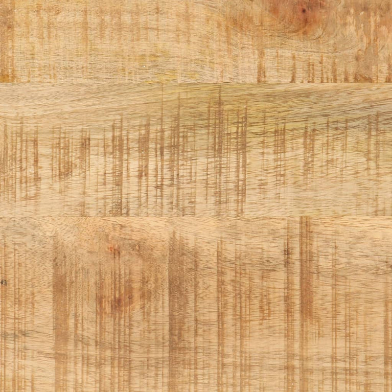 Badkamerkast 40x27x90 cm massief mangohout en ijzer