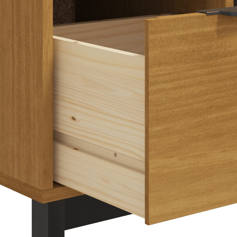 Ladekast FLAM 110x40x80 cm massief grenenhout MeubelReus