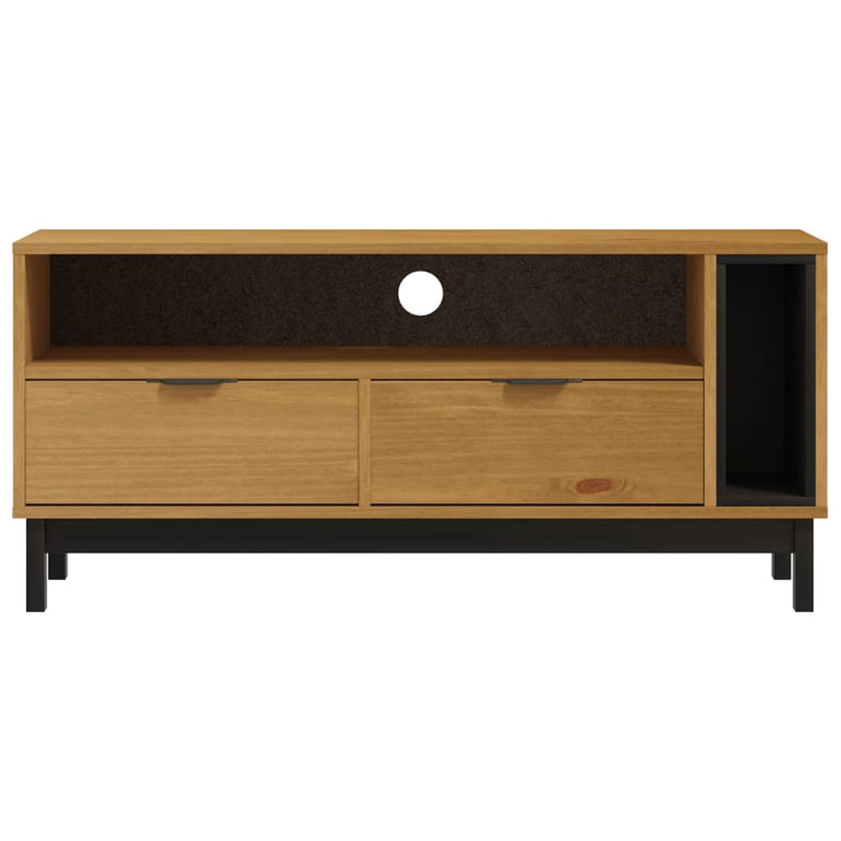 TV-meubel FLAM 110x40x50 cm massief grenenhout MeubelReus