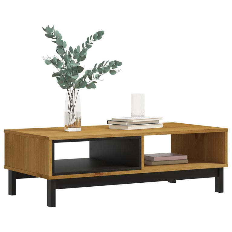 Salontafel FLAM 100x50x32,5 cm massief grenenhout MeubelReus