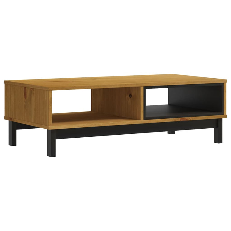 Salontafel FLAM 100x50x32,5 cm massief grenenhout MeubelReus
