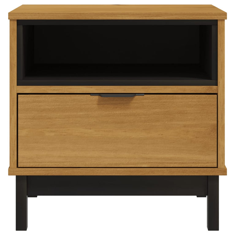 Bijzettafel FLAM 50x50x50 cm massief grenenhout MeubelReus