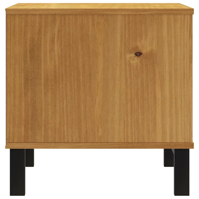 Bijzettafel FLAM 50x50x50 cm massief grenenhout MeubelReus