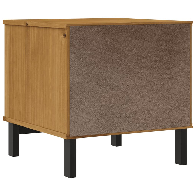 Bijzettafel FLAM 50x50x50 cm massief grenenhout MeubelReus