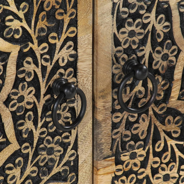 Salontafel 80x50x40 cm massief mangohout