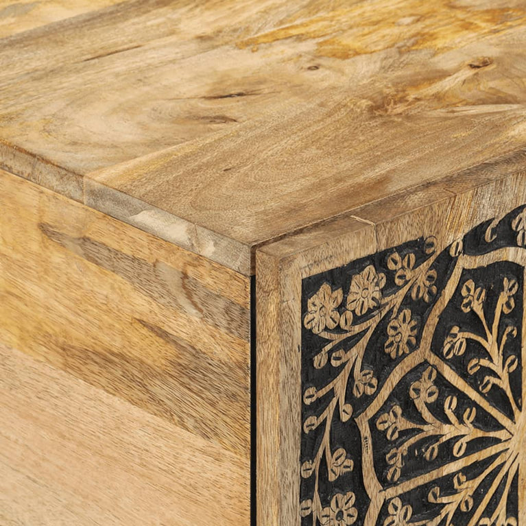 Salontafel 100x54x40 cm massief mangohout