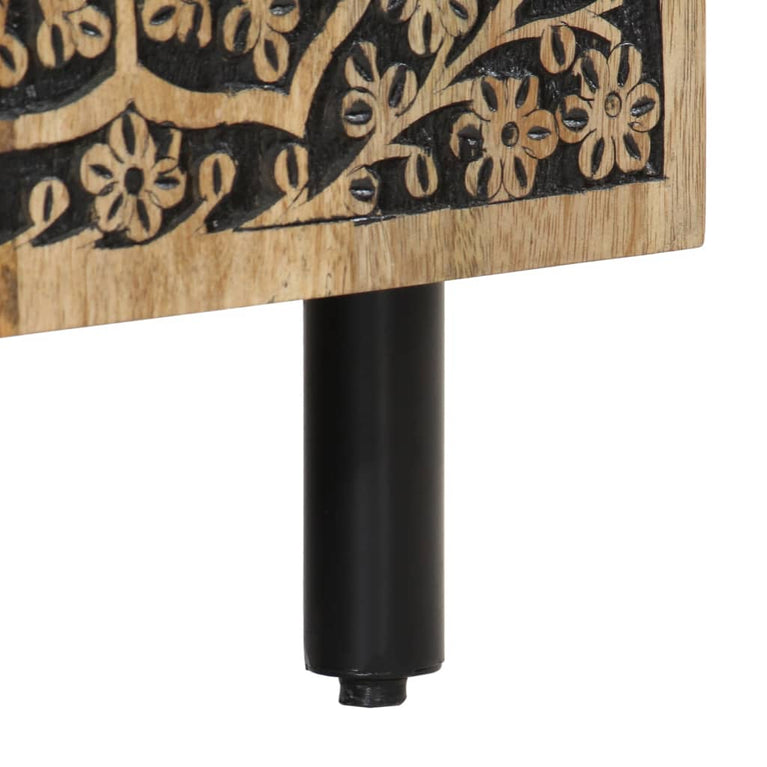 Salontafel 100x54x40 cm massief mangohout