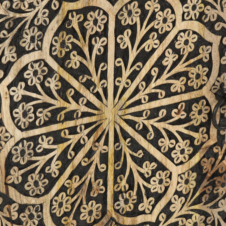 Badkamerkast 38x33x58 cm massief mangohout