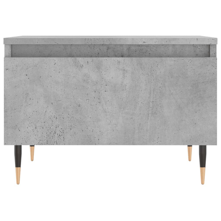 Salontafels 2 st 50x46x35 cm bewerkt hout betongrijs MeubelReus