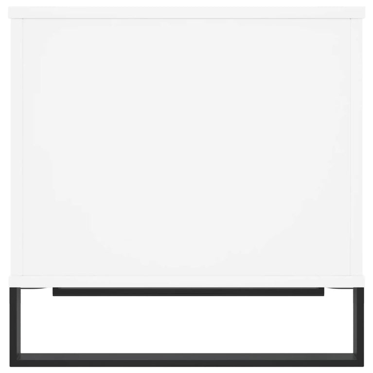 Salontafel 60x44,5x45 cm bewerkt hout wit MeubelReus