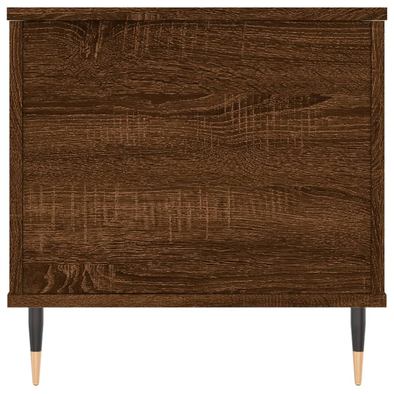 Salontafel 90x44,5x45 cm bewerkt hout bruin eikenkleur MeubelReus