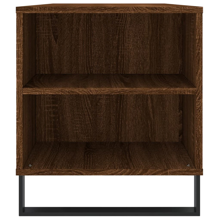 Salontafel 102x44,5x50 cm bewerkt hout bruin eikenkleur MeubelReus