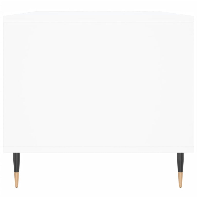 Salontafel 90x49x45 cm bewerkt hout wit MeubelReus