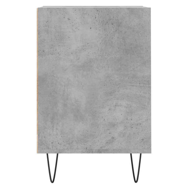 Tv-meubel 100x35x55 cm bewerkt hout betongrijs MeubelReus