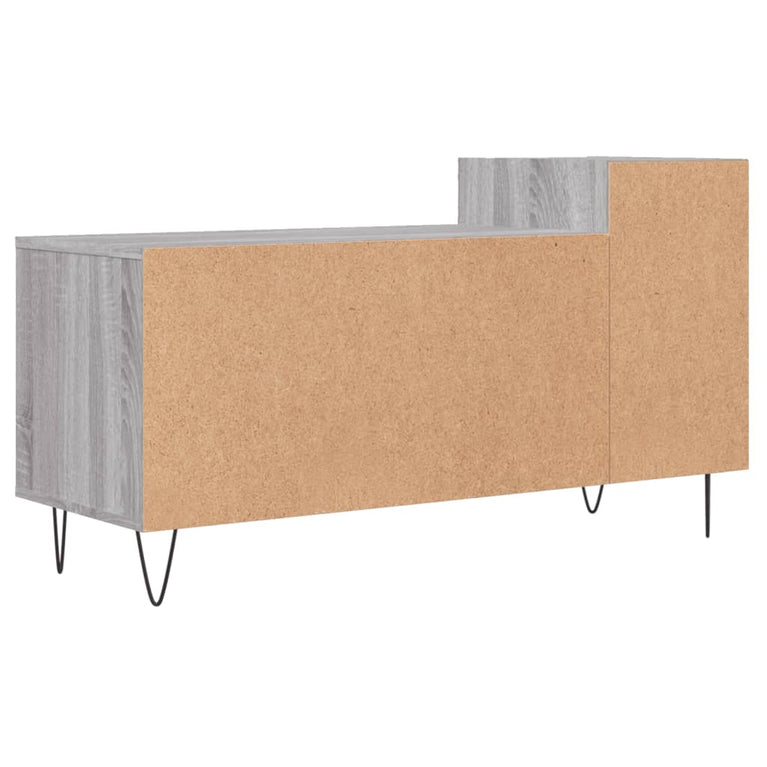 Tv-meubel 100x35x55 cm bewerkt hout grijs sonoma eikenkleurig MeubelReus