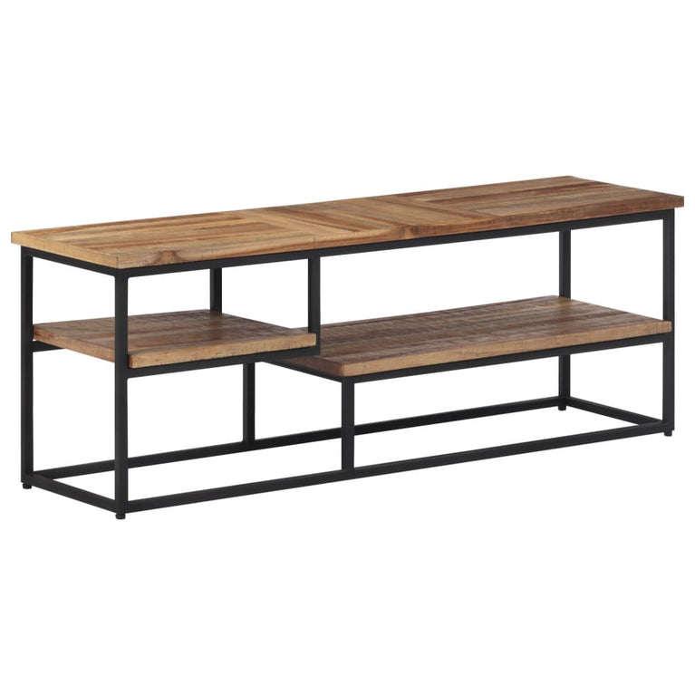 Tv-meubel 110x30x39 cm massief gerecycled teakhout