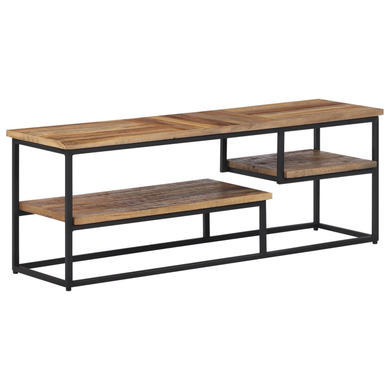 Tv-meubel 110x30x39 cm massief gerecycled teakhout
