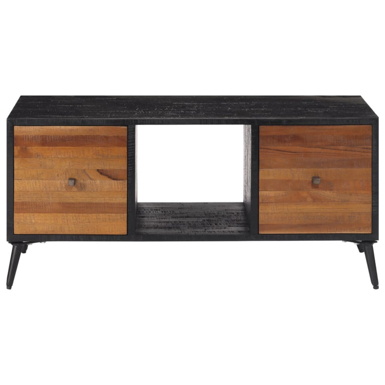 Salontafel 90x50x41 cm massief gerecycled teakhout