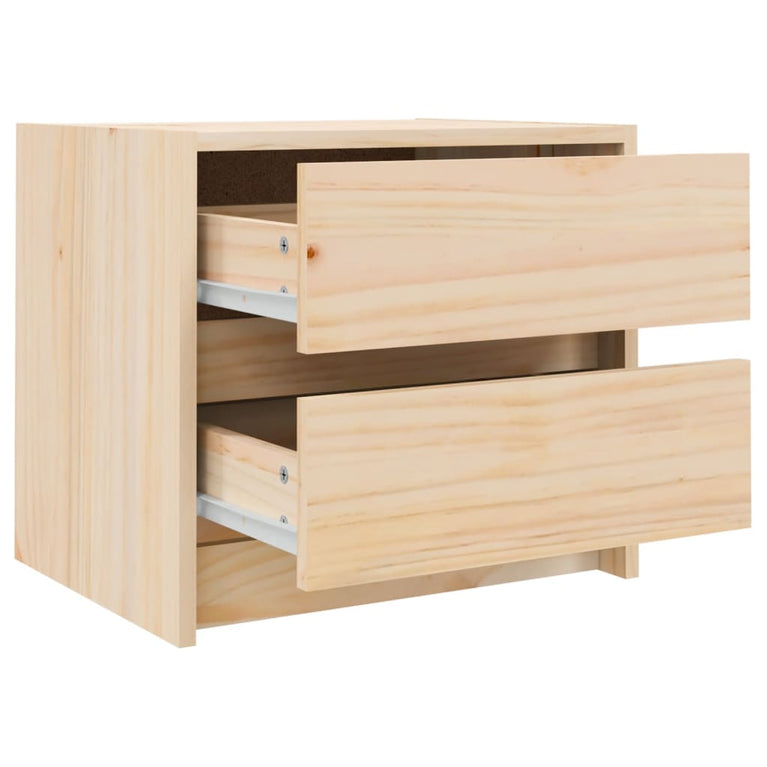 Nachtkastje 40x31x35,5 cm massief grenenhout MeubelReus