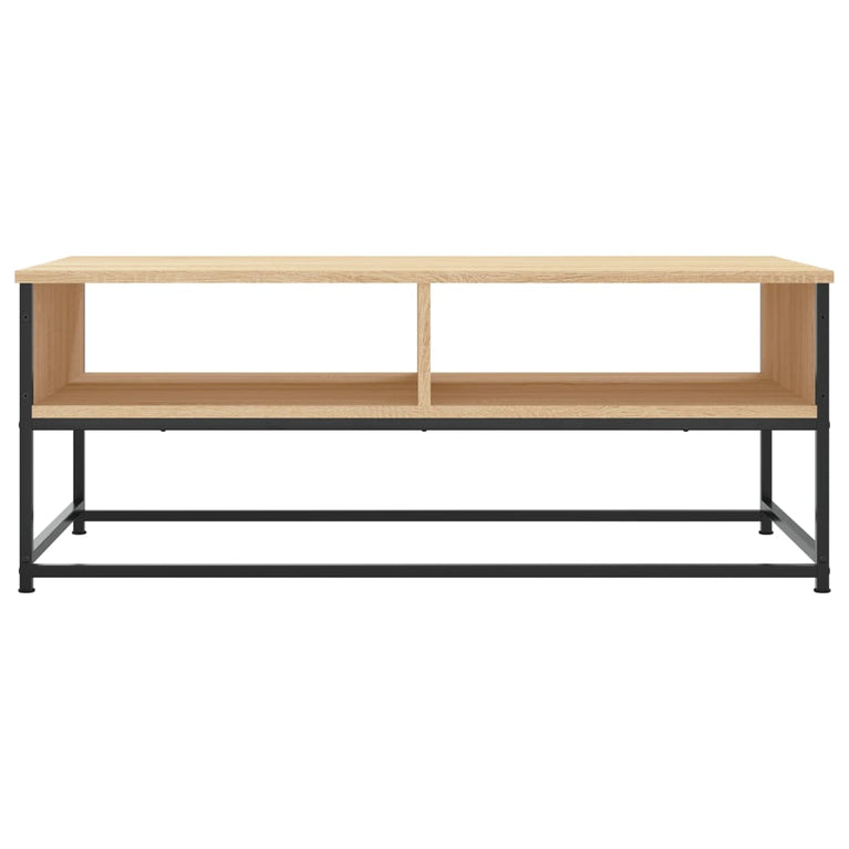 Salontafel 100x51x40 cm bewerkt hout sonoma eikenkleurig MeubelReus