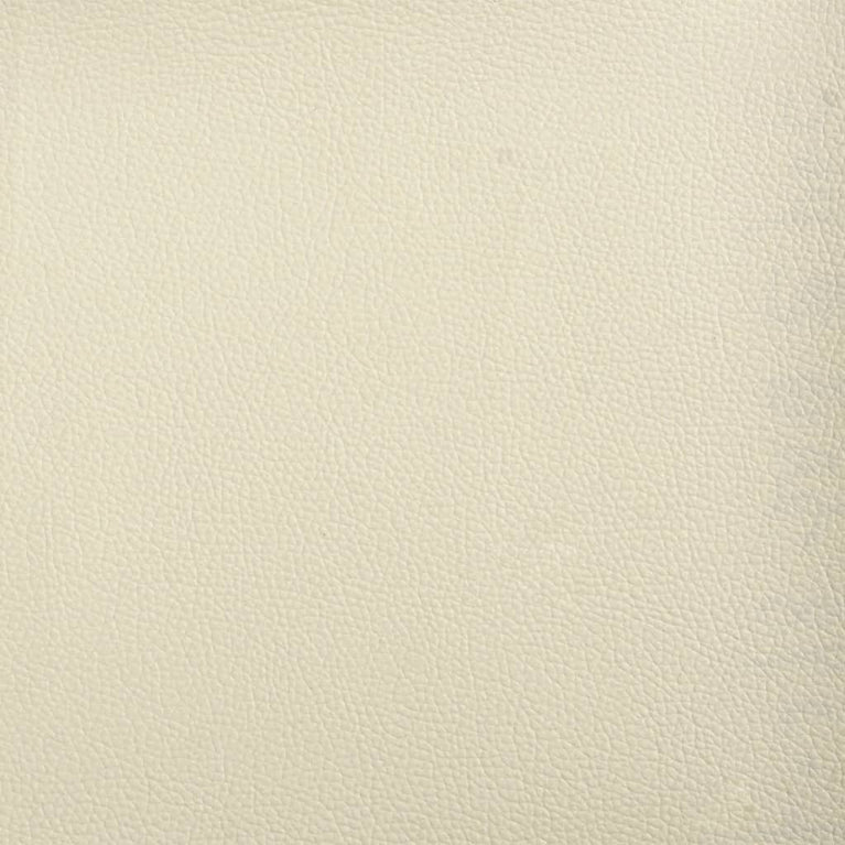 Tweezitsbank 120 cm kunstleer crèmekleurig