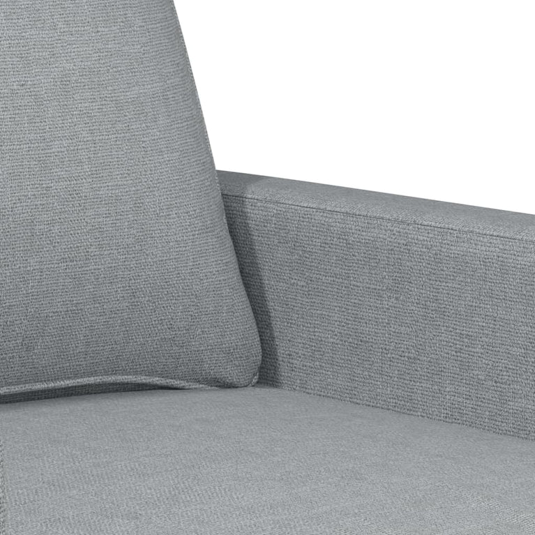 Tweezitsbank 120 cm stof lichtgrijs MeubelReus