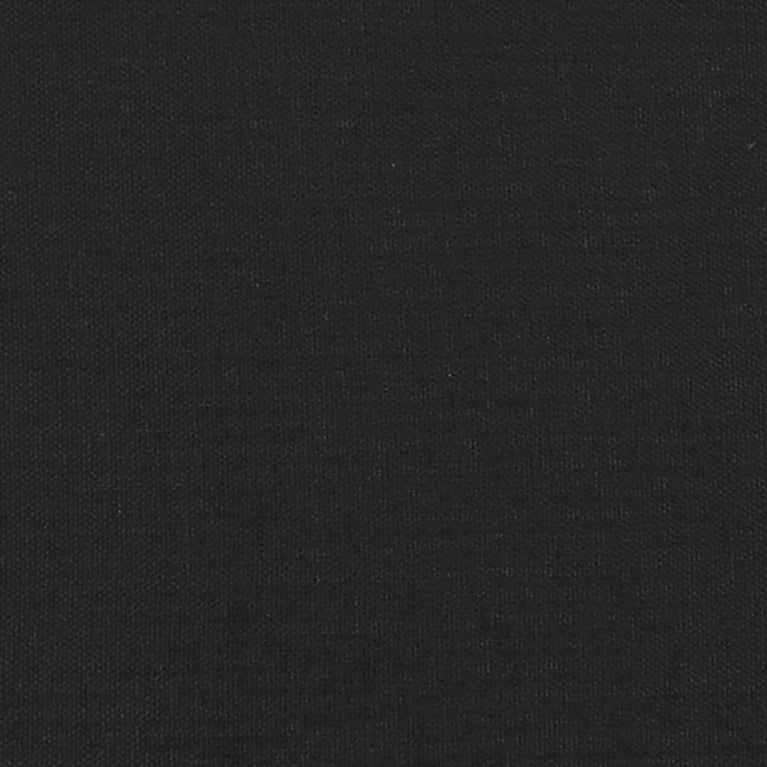 Tweezitsbank 120 cm stof zwart