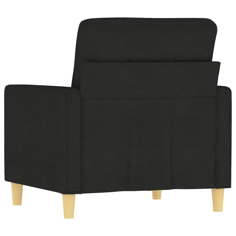 Fauteuil 60 cm stof zwart MeubelReus
