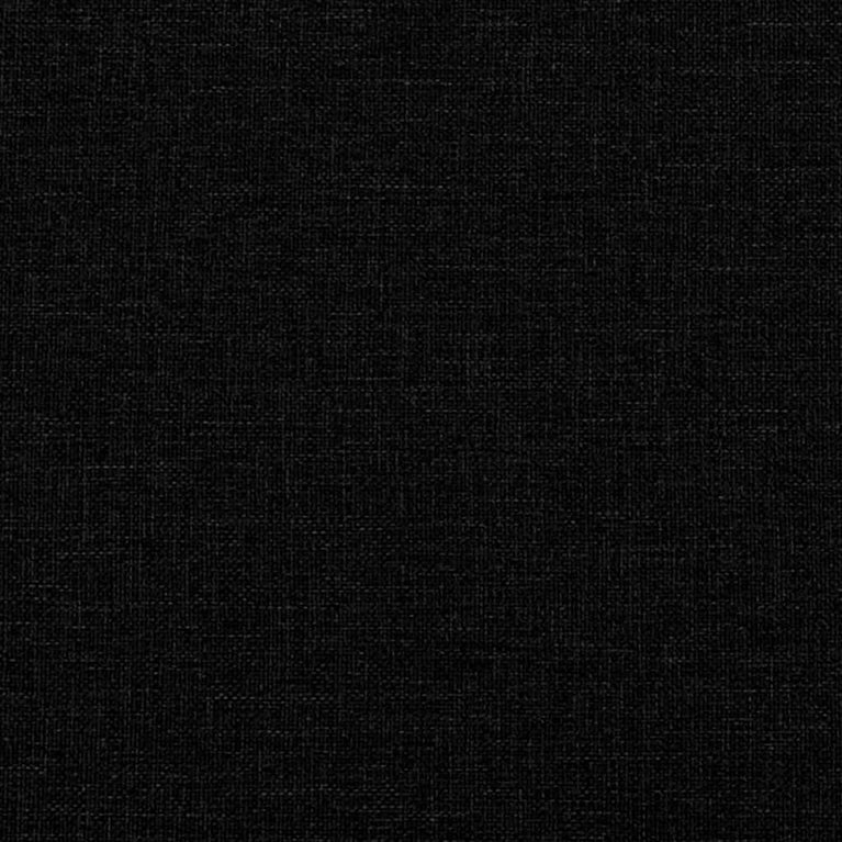 Tweezitsbank 120 cm stof zwart