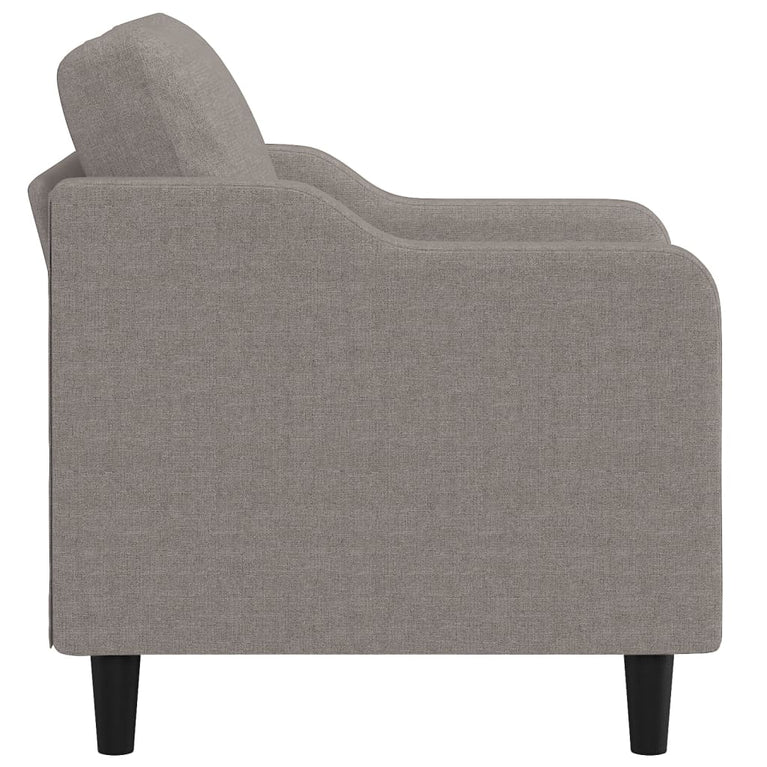 Fauteuil 60 cm stof taupe