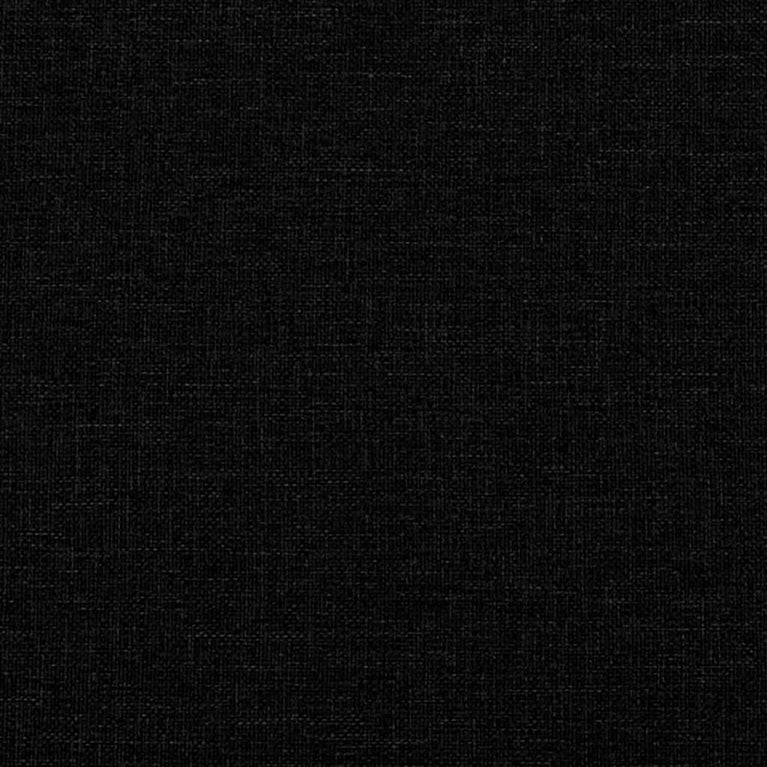 Tweezitsbank 120 cm stof zwart