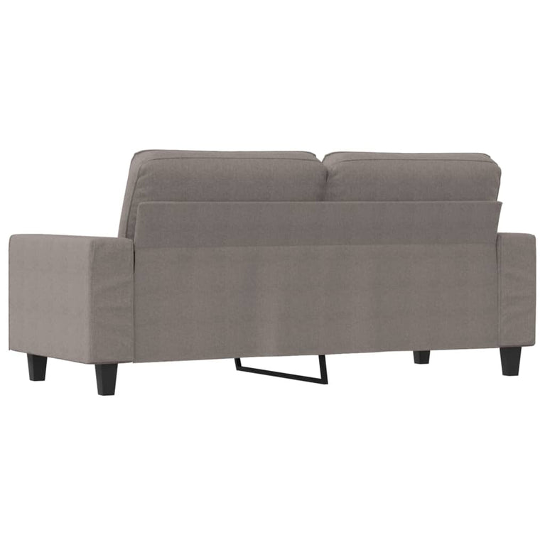 Tweezitsbank 140 cm stof taupe