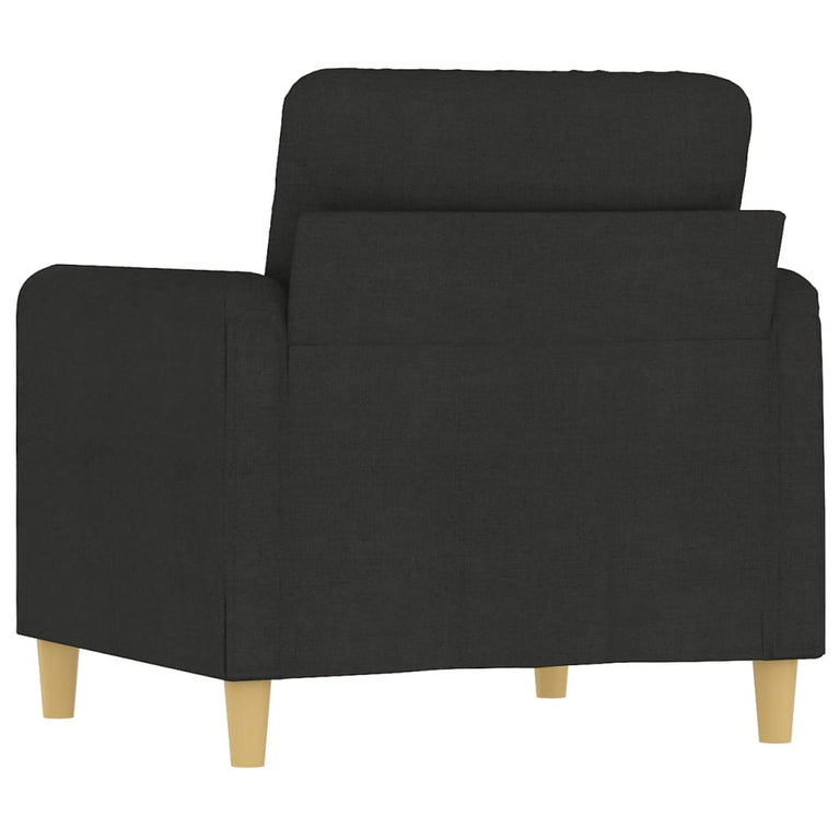 Fauteuil 60 cm stof zwart
