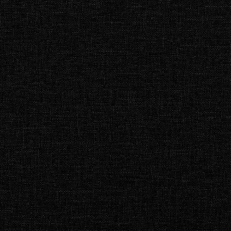 Tweezitsbank 120 cm stof zwart