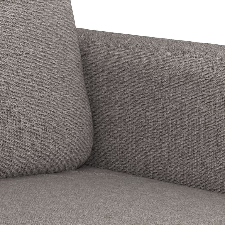 Tweezitsbank 140 cm stof taupe