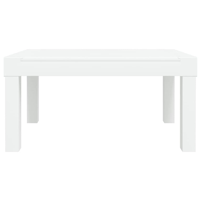 3-delige Loungeset met kussens PP wit