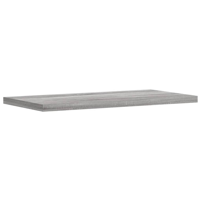 Wandschappen 4 st 40x20x1,5 cm bewerkt hout grijs sonoma eiken