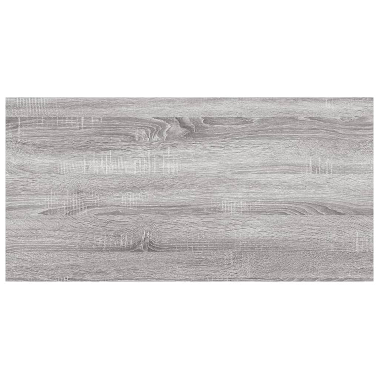 Wandschappen 4 st 40x20x1,5 cm bewerkt hout grijs sonoma eiken