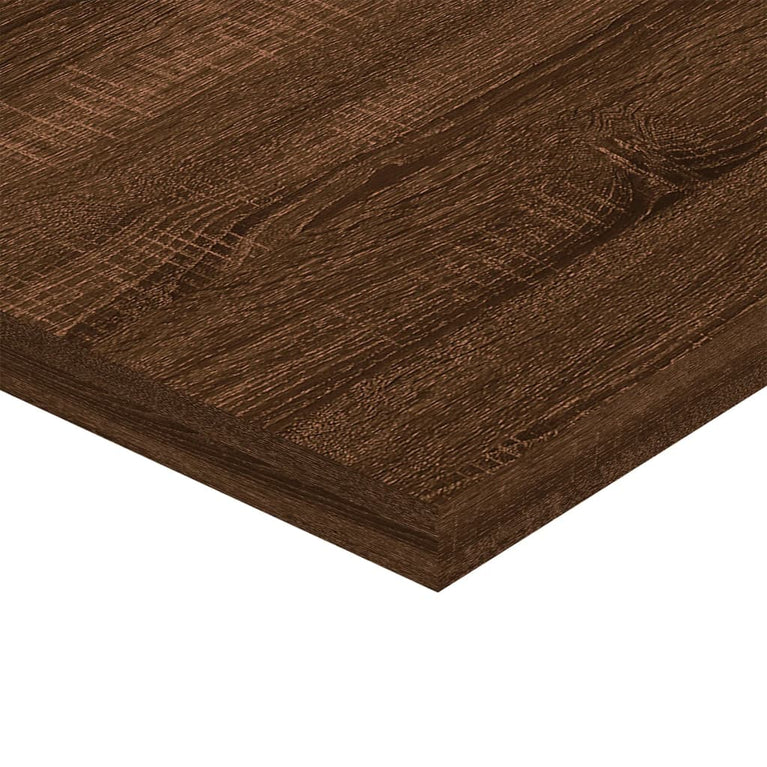 Wandschappen 8 st 40x20x1,5 cm bewerkt hout bruineikenkleurig