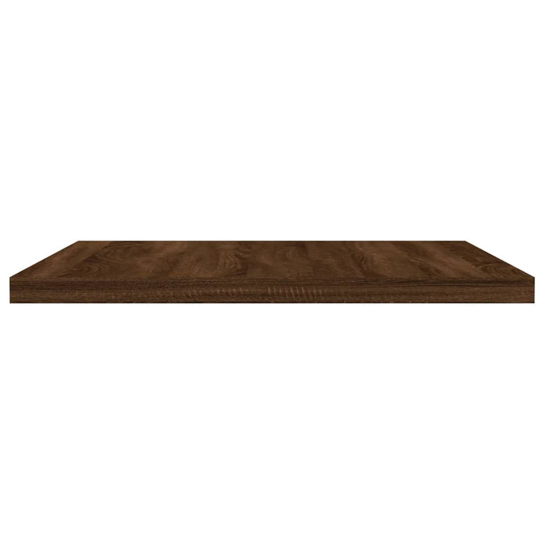 Wandschappen 4 st 40x30x1,5 cm bewerkt hout bruineikenkleurig