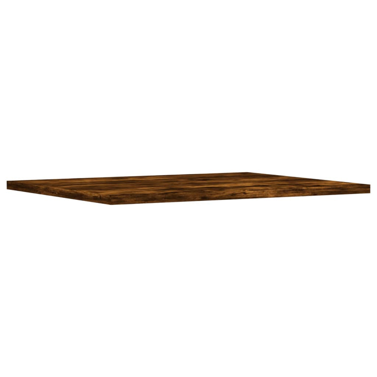 Wandschappen 4 st 40x50x1,5 cm bewerkt hout gerookt eikenkleur
