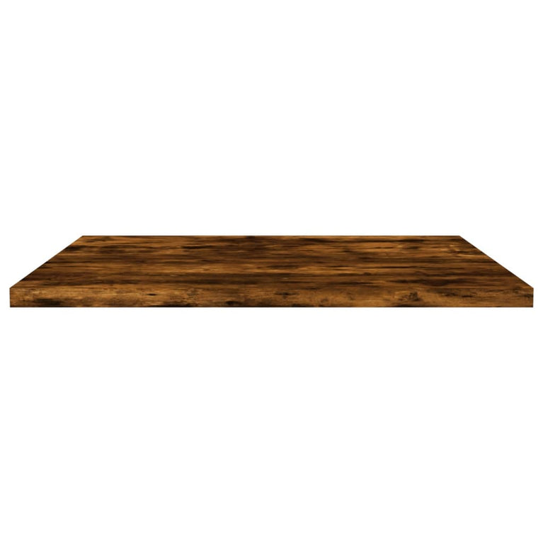 Wandschappen 4 st 40x50x1,5 cm bewerkt hout gerookt eikenkleur